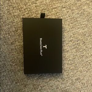 Travel Card Plus Black Card Holder